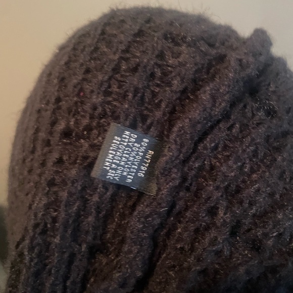 Anthropologie Black Fringe Cardigan - Picture 8 of 8